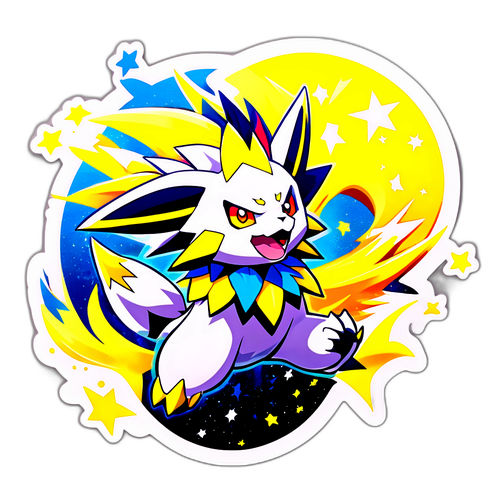 Solgaleo Excitement Sticker