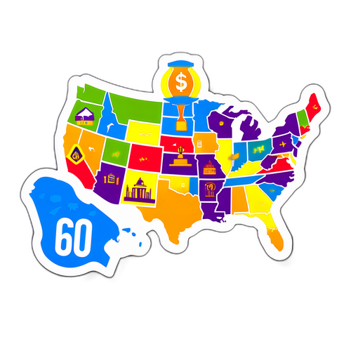 Emeklilik Ödüllerini Temsil Eden Harita Tasarımı