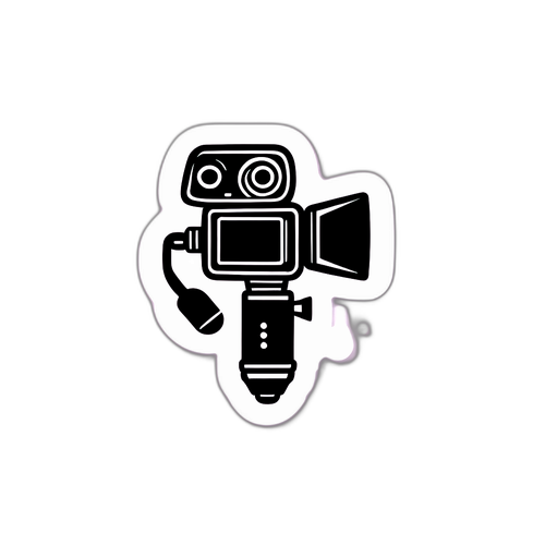 Minimalistisch ontwerp van een camera