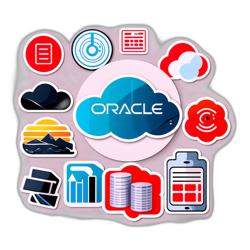 오라클 데이터 & 빅데이터 스티커