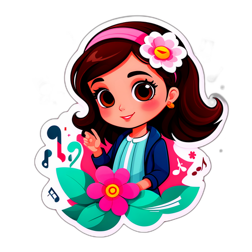 Sticker cu Theo Rose