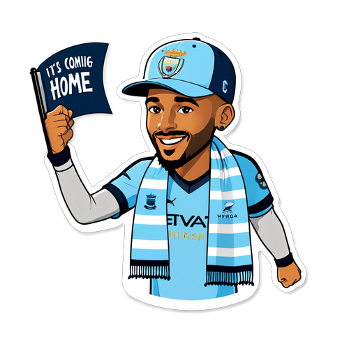 ¡Es Ahora o Nunca! El Sticker que Todo Aficionado del Manchester City Debe Tener