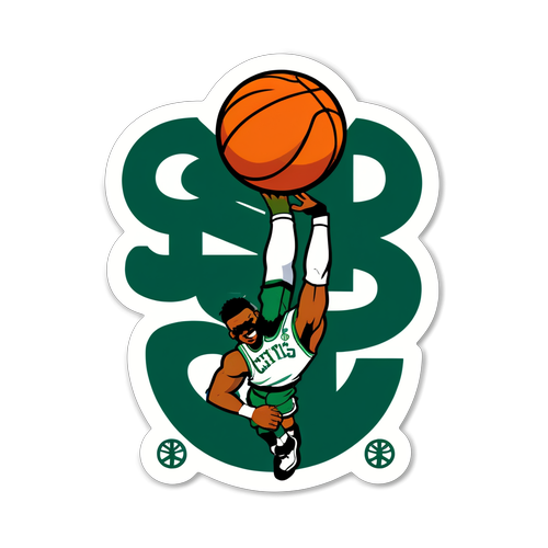 Stiker Bertema Bola Keranjang: Rivaliti Celtics vs Knicks