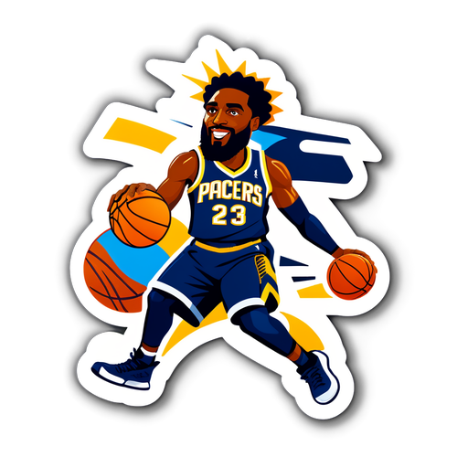 Pacers x Cavaliers Stickers