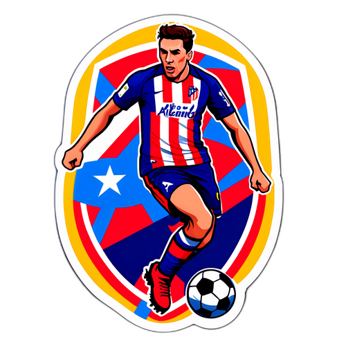 Atlético Madrid vs. Oviedo Sticker