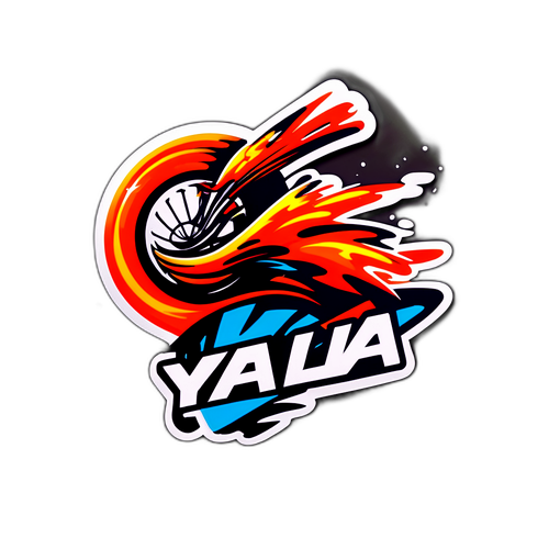 Yalla Shoot Aufkleber