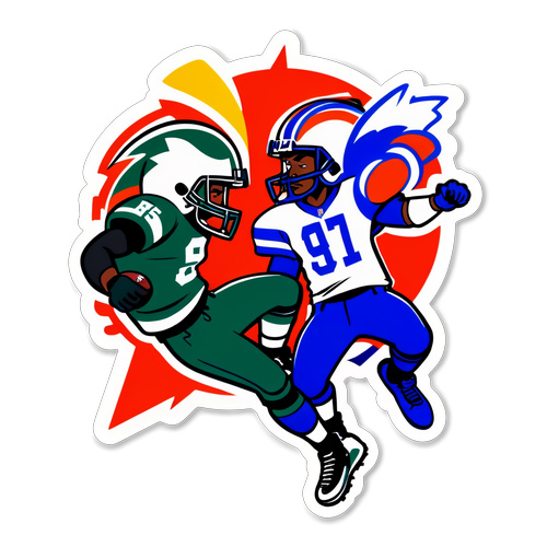 Ultimate Showdown: Bills vs Jets Rivalry Unleashed in Hilarious Cartoon Chaos!