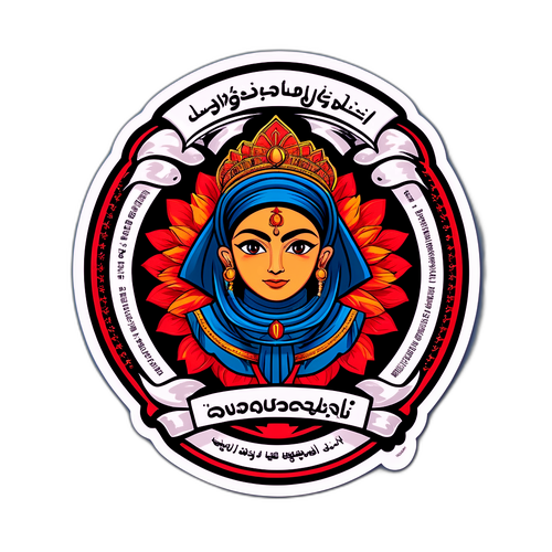 Aynadaki Dizisinden Etkileyici Bir Sticker Tasarımı