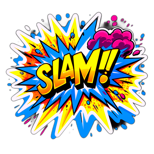 Blast Slam Sticker
