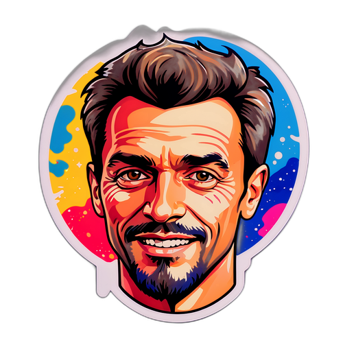 Sticker van Yvan de Beauffort