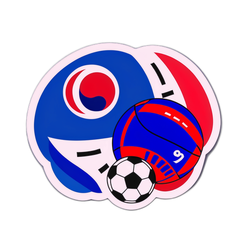 สติ๊กเกอร์ธีมฟุตบอลเกาหลีที่เด็กๆ ชื่นชอบ