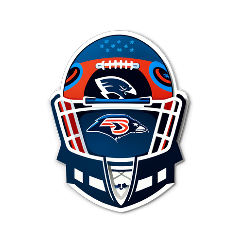 Sticker dedicat Super Bowl 2025