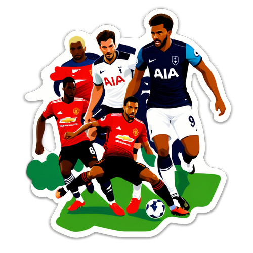 Unohtumaton Taistelu! Tottenham vs Manchester United – Näe Huippupelaajat ja Jännittävät Hetket!