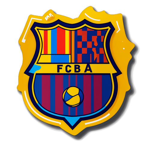 Sticker ya FC Barcelona