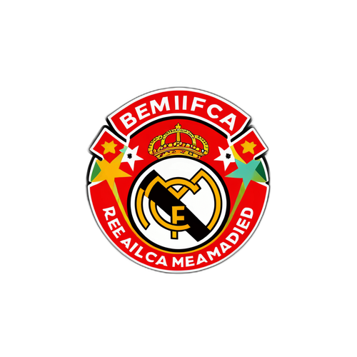 Sticker para sa Benfica vs Real Madrid