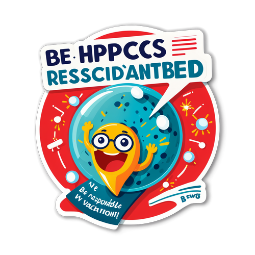 Autocolant educațional pentru vaccinarea HPV