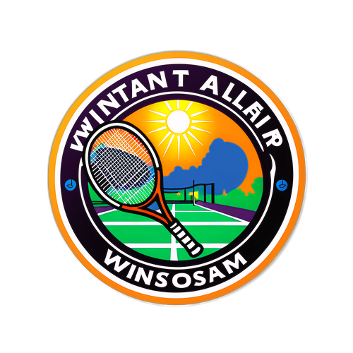 Sticker du logo de l'ATP Winston-Salem