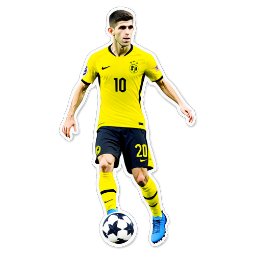 Adesivo vibrante per Pulisic