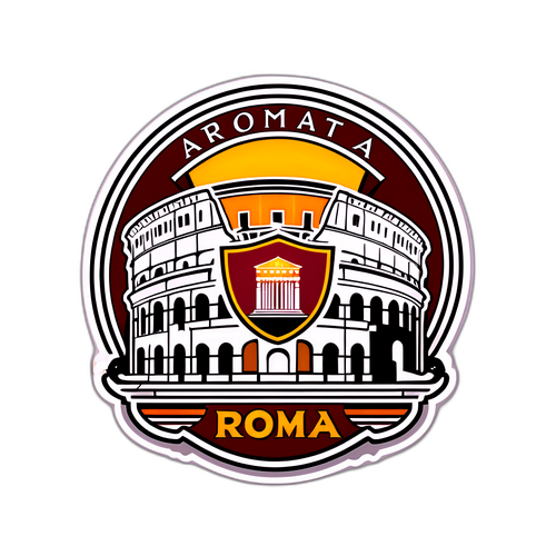 Muundo wa Ushirikiano wa Alama ya AS Roma na Mambo ya Kale ya Roma