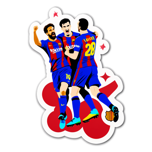 Momenty vítězství zápasu mezi Barça a Interem