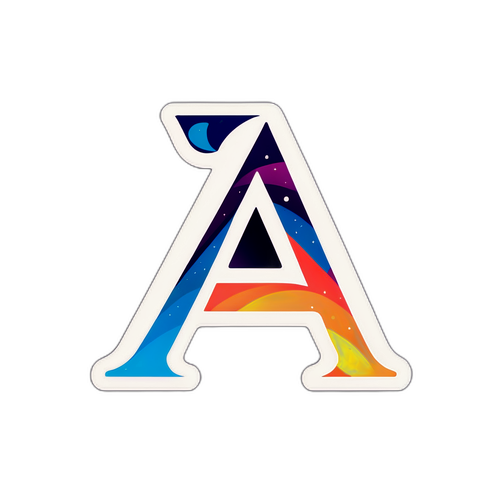 Minimalistang Sulat ng 'A'