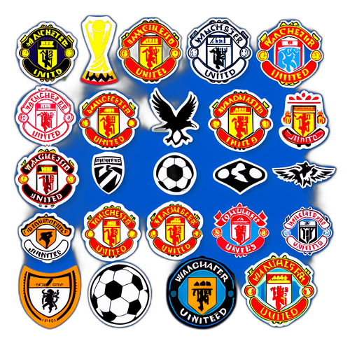 Wolverhampton és Manchester United emblémái