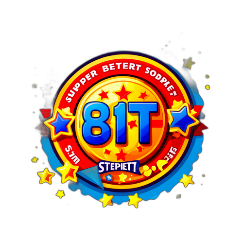 Design cu bilete de loterie "Superbet"