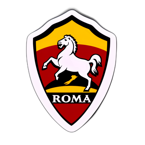 AS Roma Logo Sticker