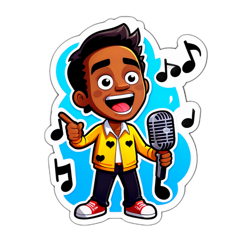 Sticker de Andy Chango Comic