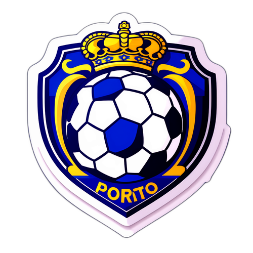 FC Porto Fodbold Sticker