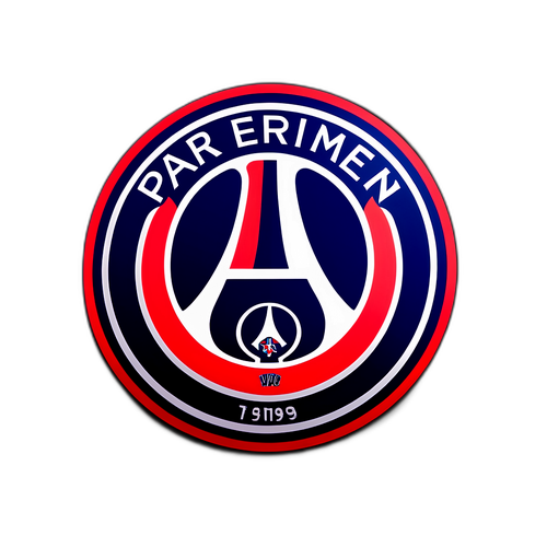 Tạo một nhãn dán với logo PSG