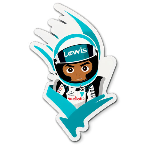 Sticker ng Isang Champion: Lewis Hamilton