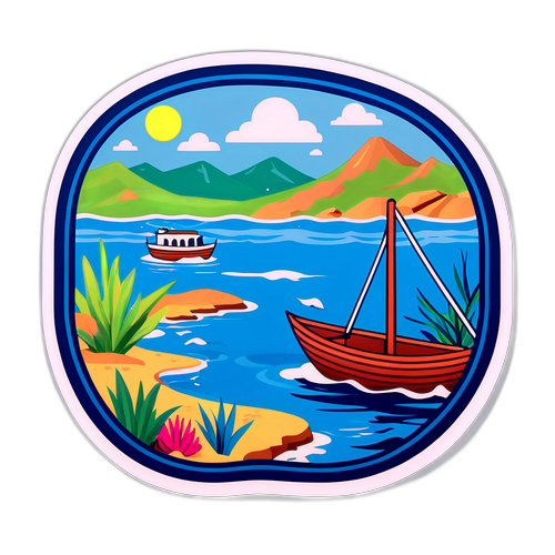 Su Temalı Sticker Tasarımı