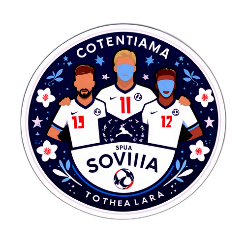 Inspirující samolepka pro Tottenham – Slavia