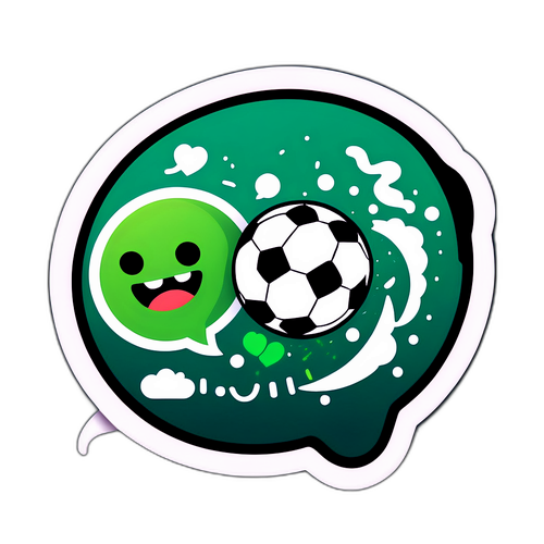 Sticker ya WhatsApp na Mpira wa Miguu