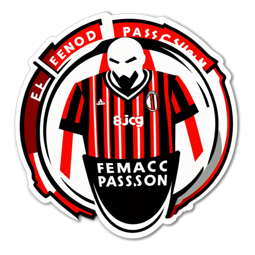 Feyenoord ve AC Milan Maç Sticker'ı