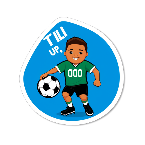 Sticker voor Guus Til - 'Til the game up!'