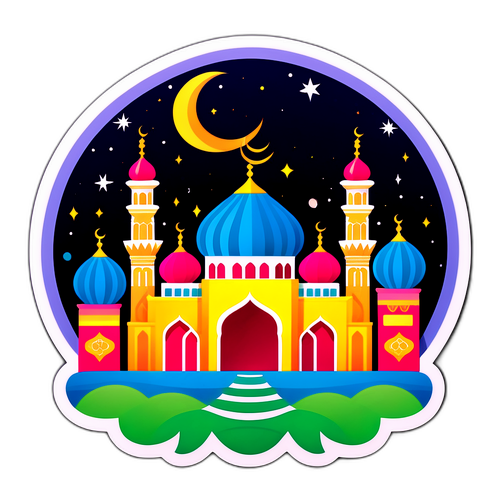 Stiker Hitungan Mundur Ramadhan yang Penuh Fantasi