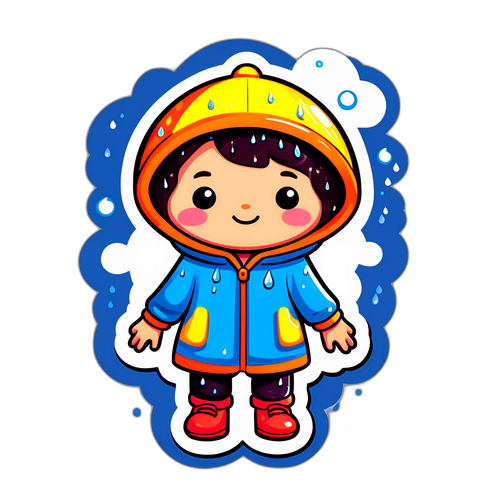 可愛的雨天角色