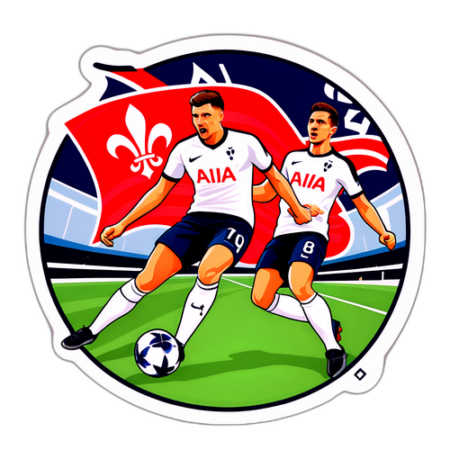 Tottenham - Slavia Prague mérkőzés pillanatai