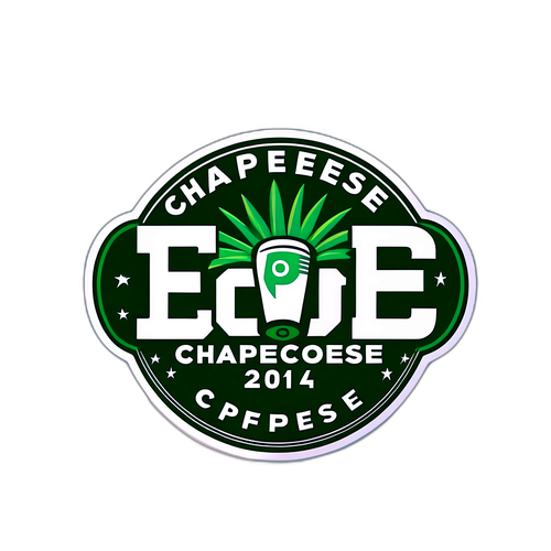 Diseño de 'Chapecoense' en letras negritas