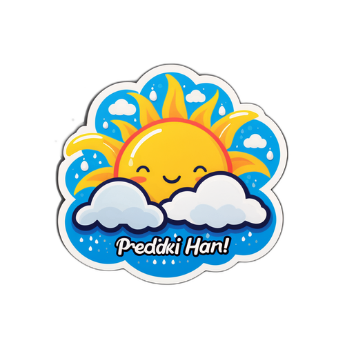 Stiker Ramalan Cuaca