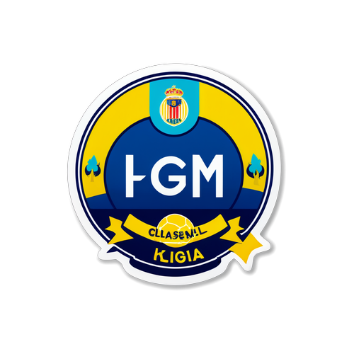 Stiker Merayakan Klasemen Liga 2 dengan Tema PSIM