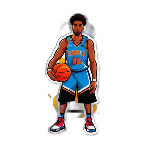 Isang Estilong Disenyo ng Alex Sarr na Ipinapakita ang Kanyang Taas at Kasanayan sa Basketball