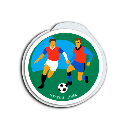 Înfruntarea Legendelor! Stickerul Vintage Care Îți Va Revitaliza Amintirile Fotbalistice!