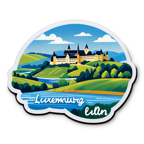 Roande landskap från Luxemburg