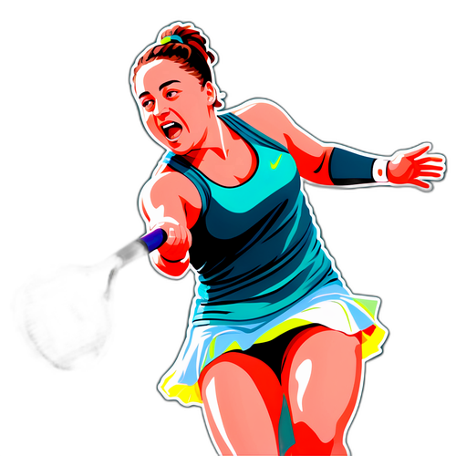 Enerhiyang Sticker ni Jeļena Ostapenko