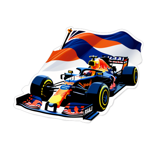 Max Verstappen's Overwinningsmoment: Ontdek de Sticker die Nederland Verbindt!