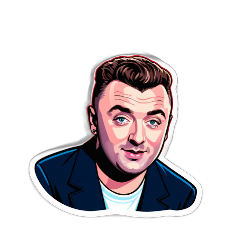 Sam Smith interjú közben
