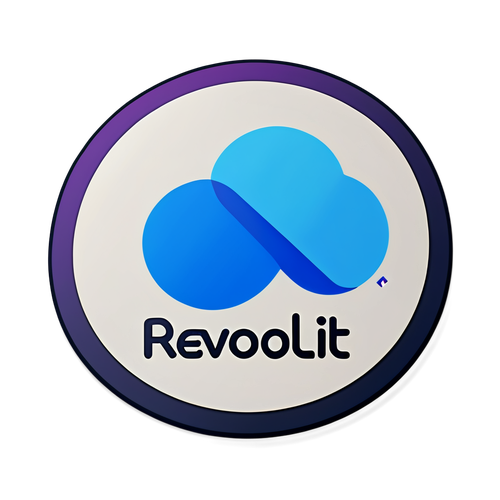 Стікери з логотипом Revolut у сучасному стилі